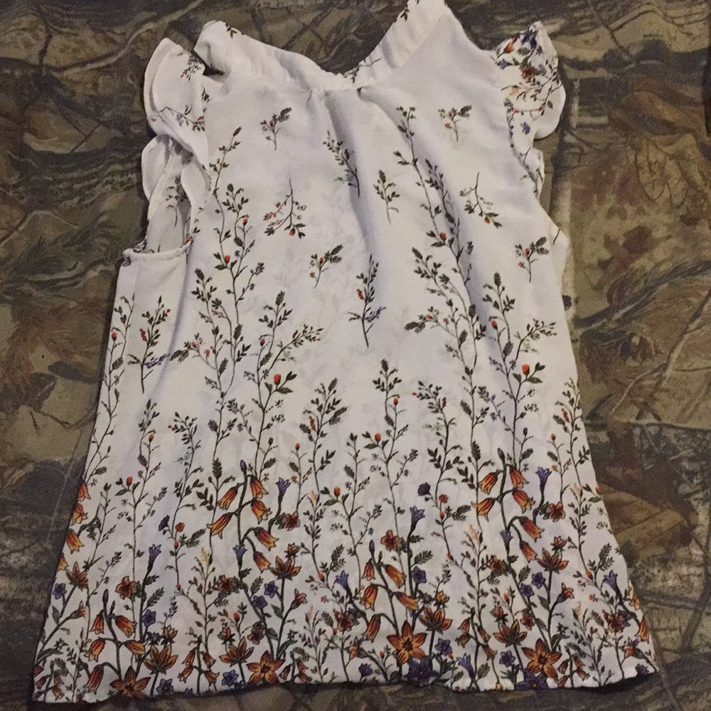 Dressy floral top